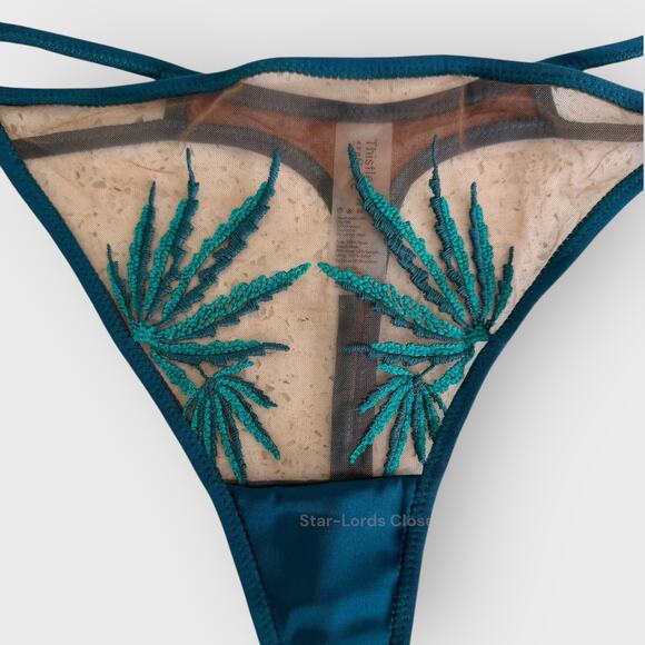 Thistle & Spire Brooklyn Haze Thong Bundle Plus 2X Emerald Espresso Sexy Goth - Picture 3 of 10